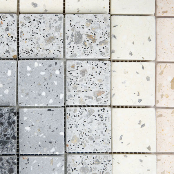 Mosaïque en terrazzo : adopter la tendance minérale avec élégance