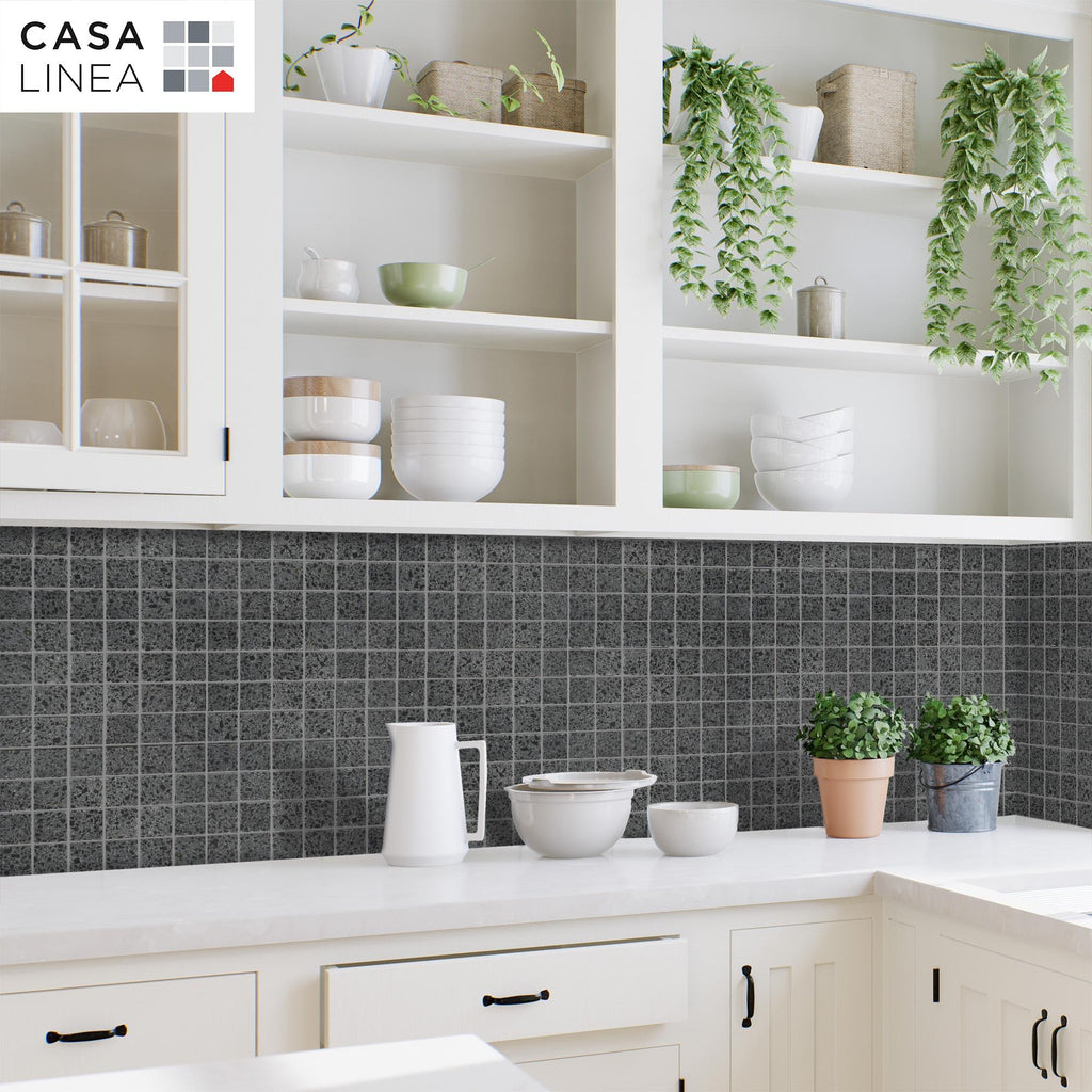 Mosaïque terrazzo black