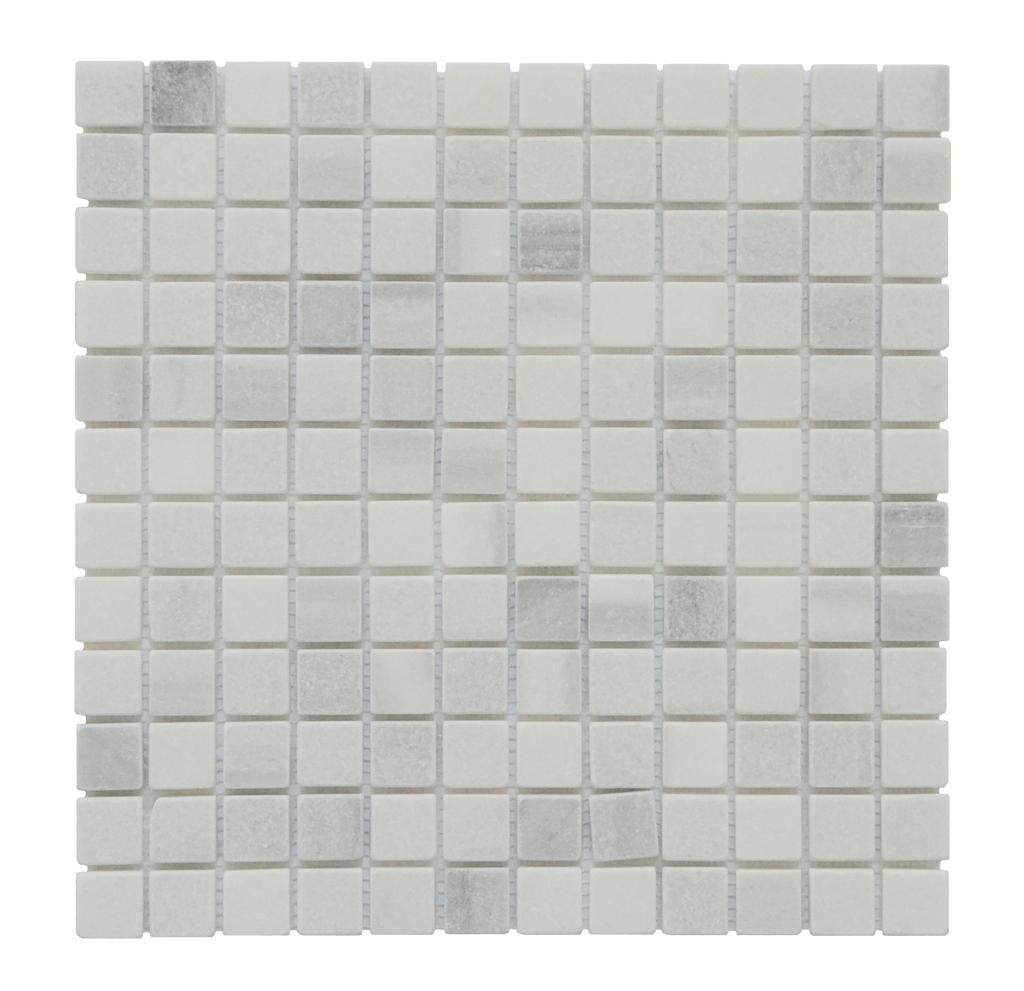 Mosaïque marbre gris vieilli
