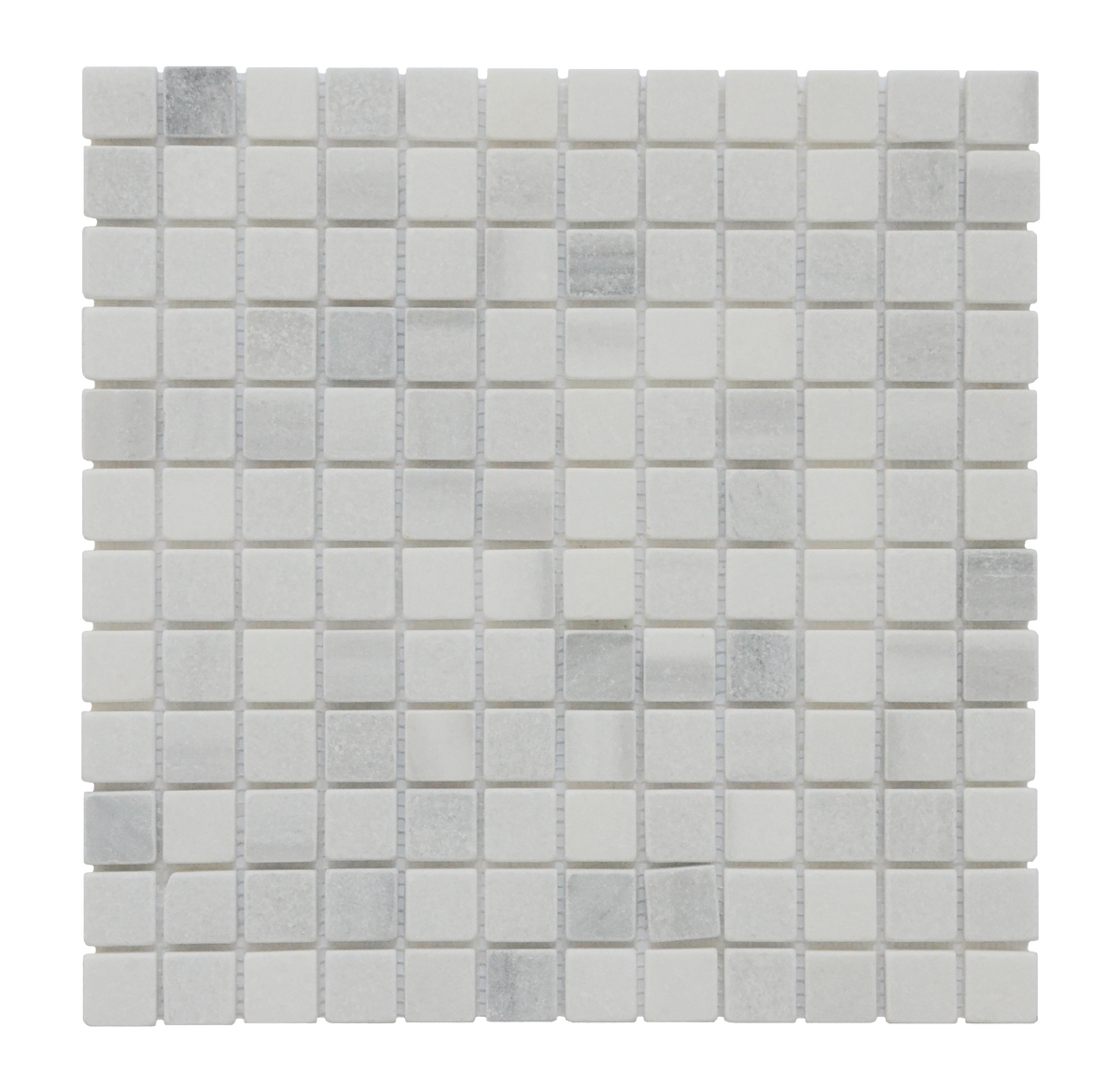 Mosaïque marbre gris vieilli