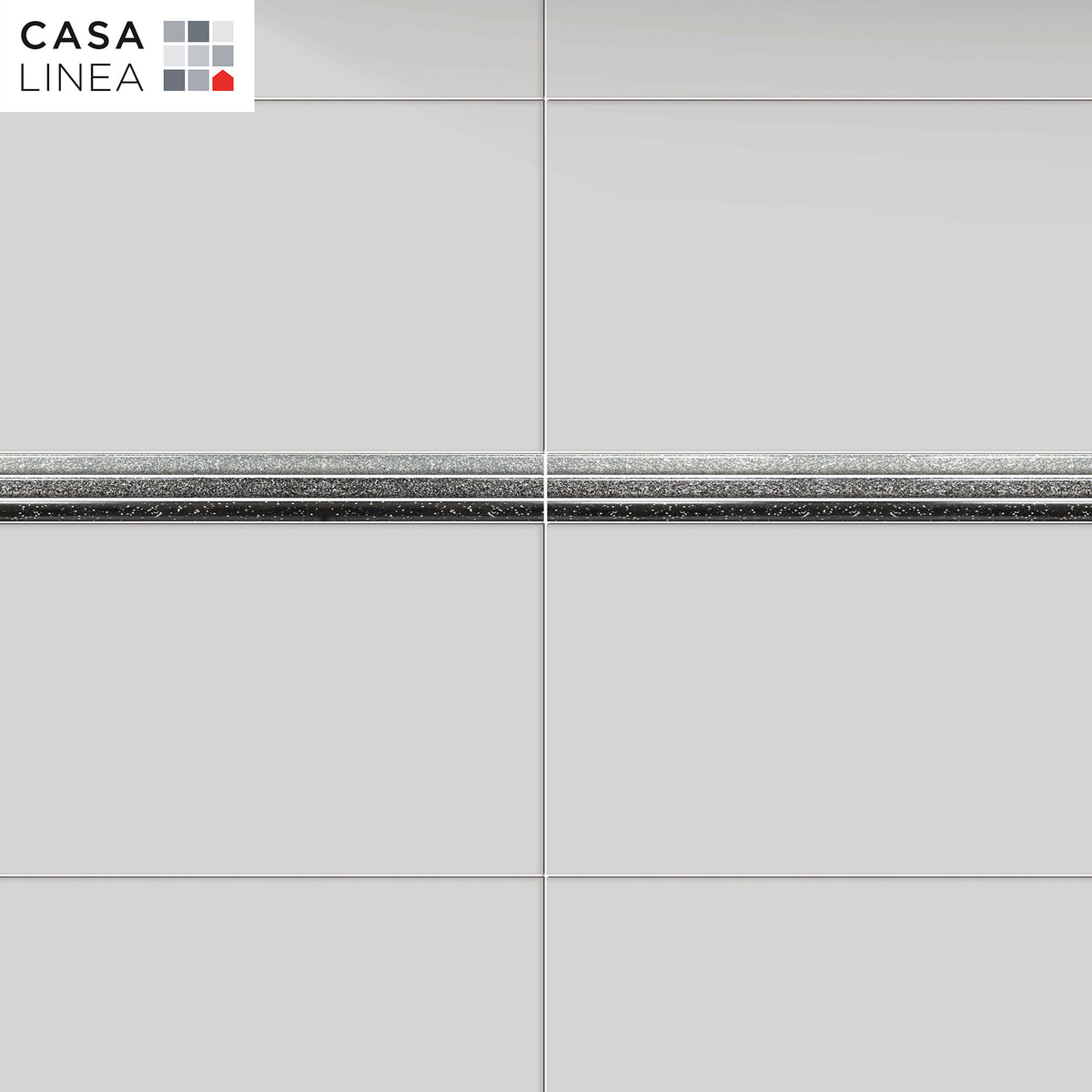 Listel paillette noir