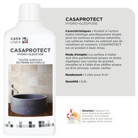 Protecteur Pierre Naturelle extérieur et intérieur 0,5L