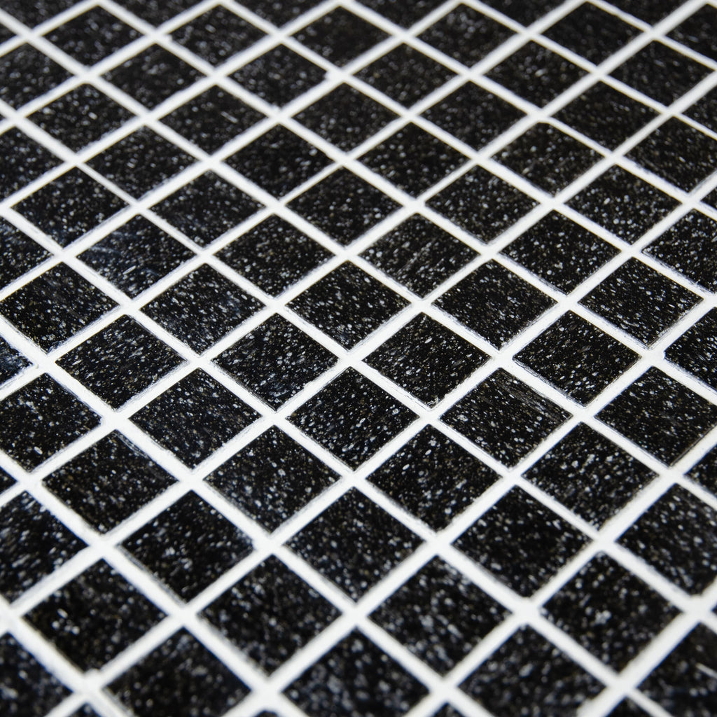 Mosaique decoration noir
