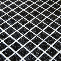 Mosaique decoration noir