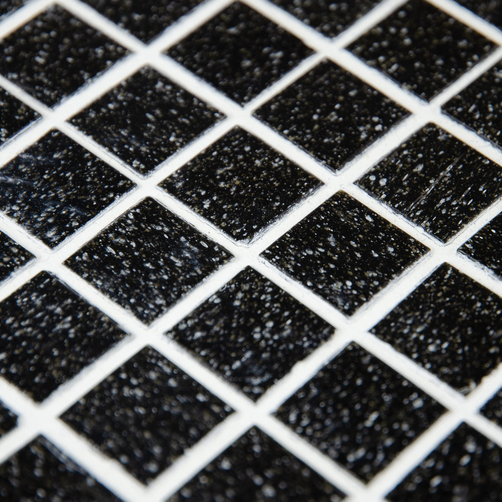 Mosaique decoration noir