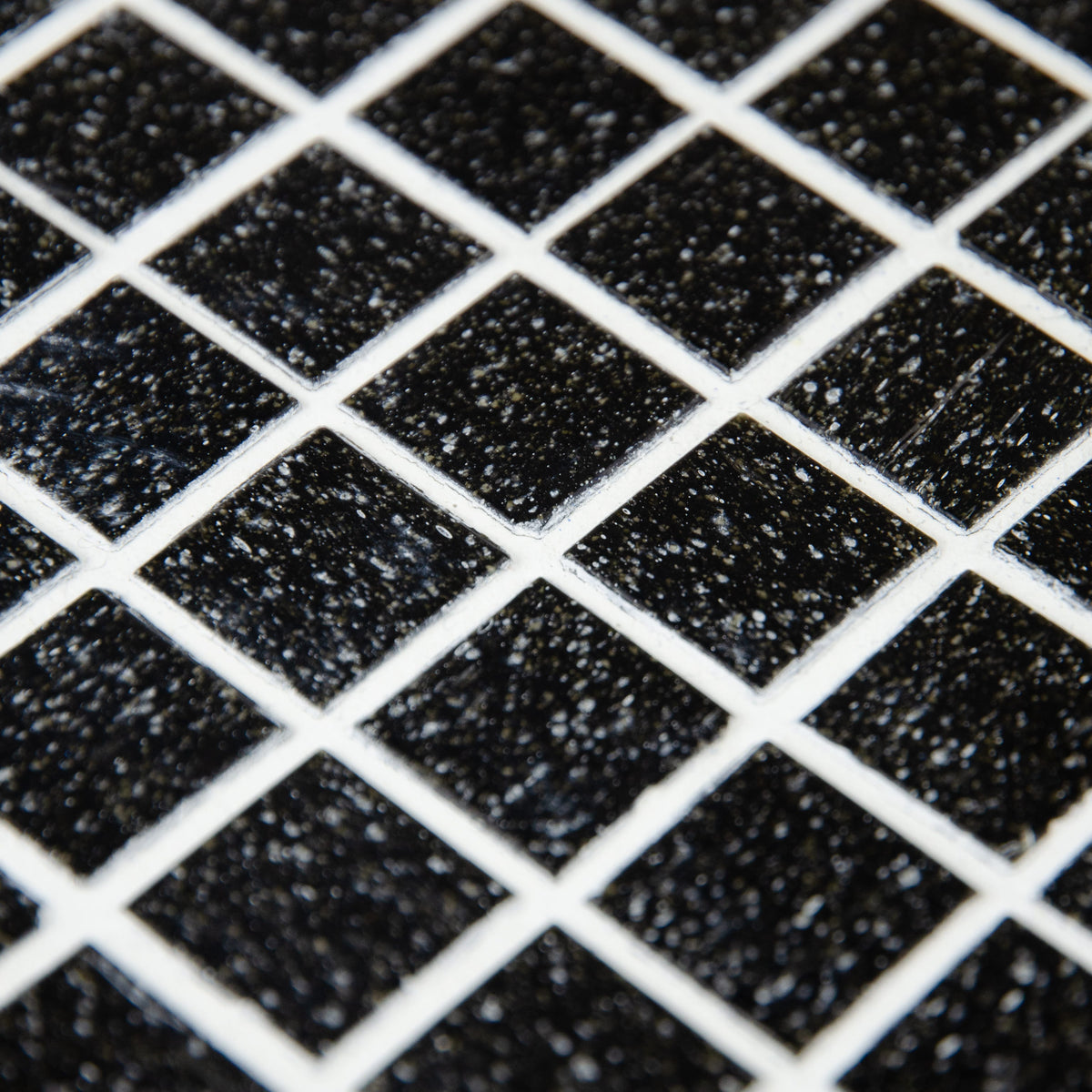 Mosaique decoration noir