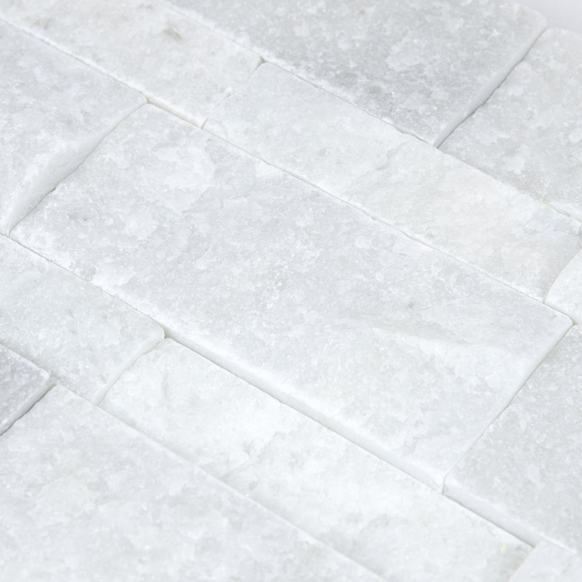 Parement marbre blanc