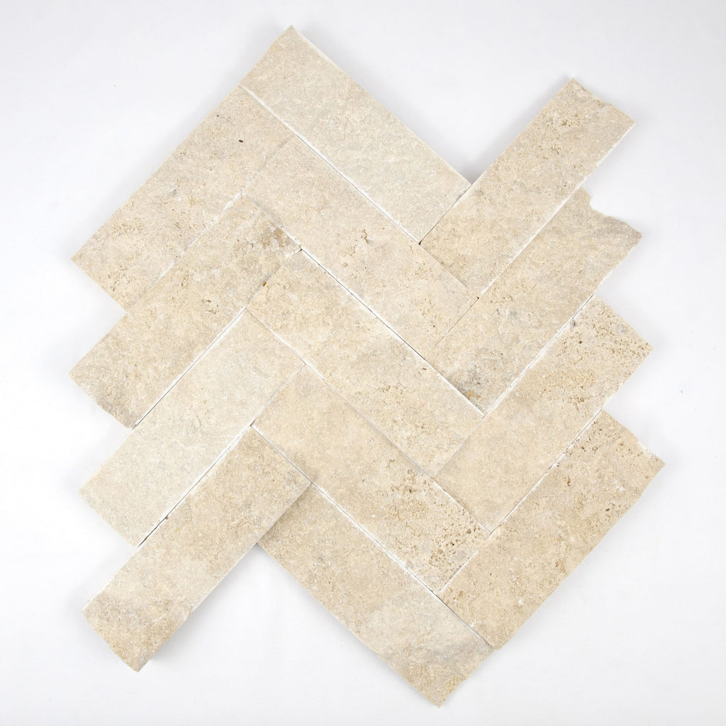 Parement travertin mix