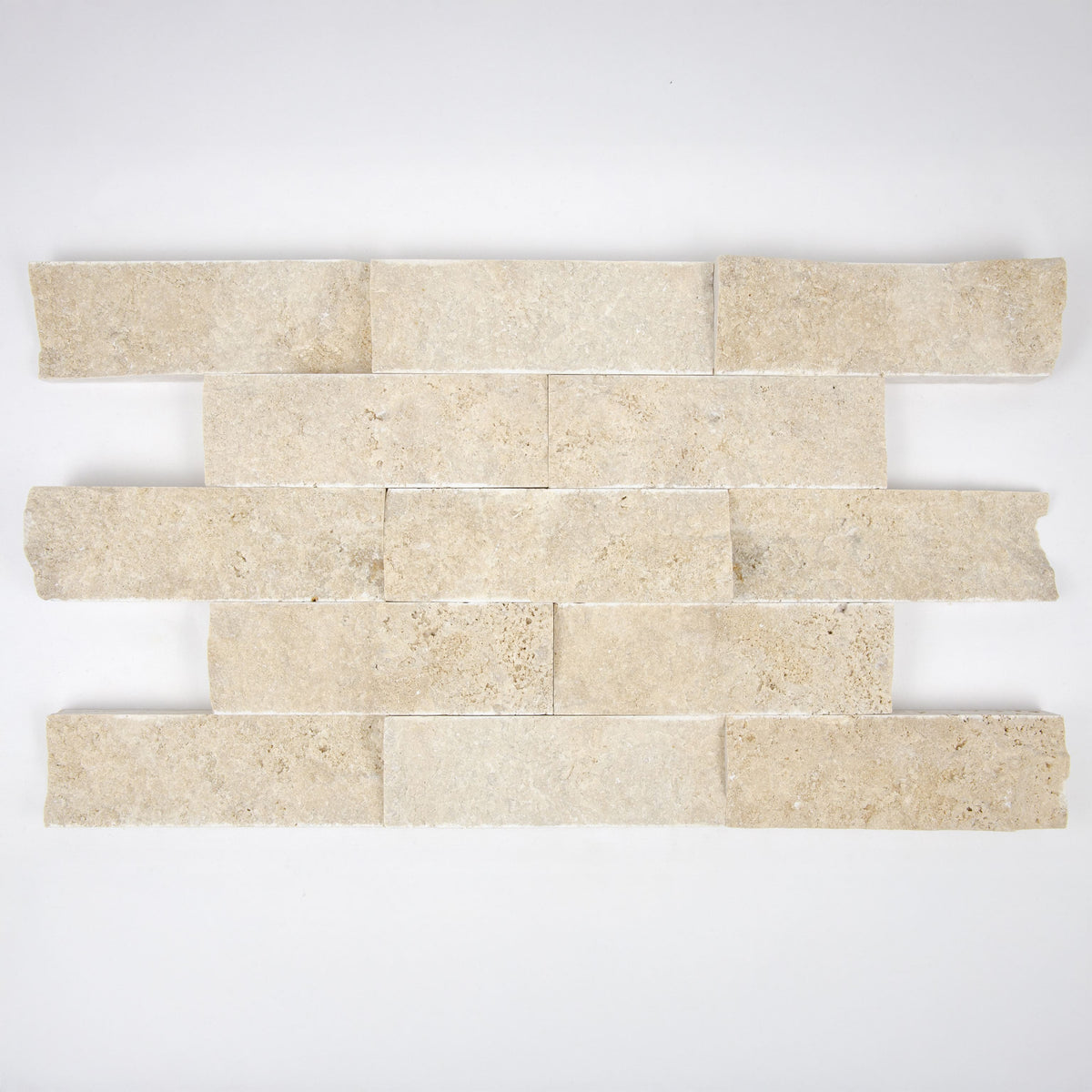 Parement travertin mix