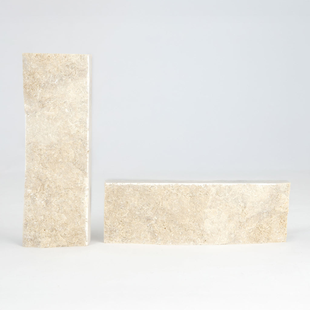 Parement travertin mix