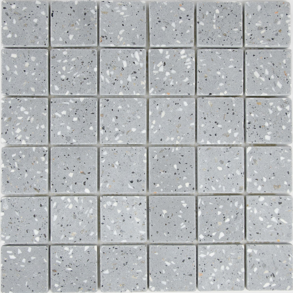 Mosaïque terrazzo dark grey