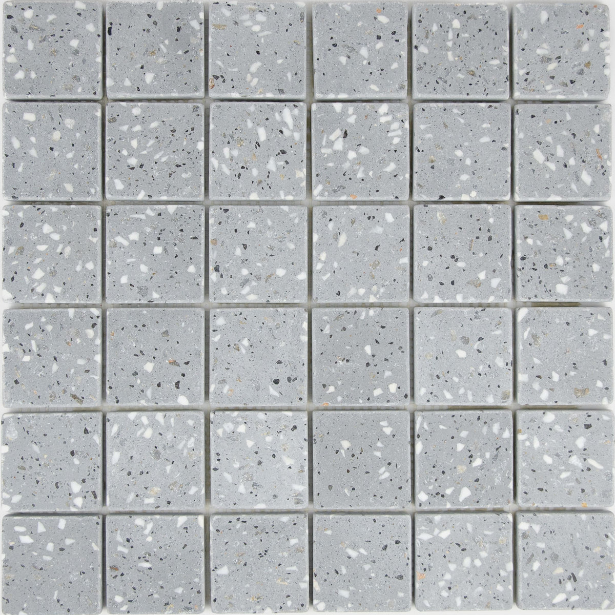 Mosaïque terrazzo dark grey