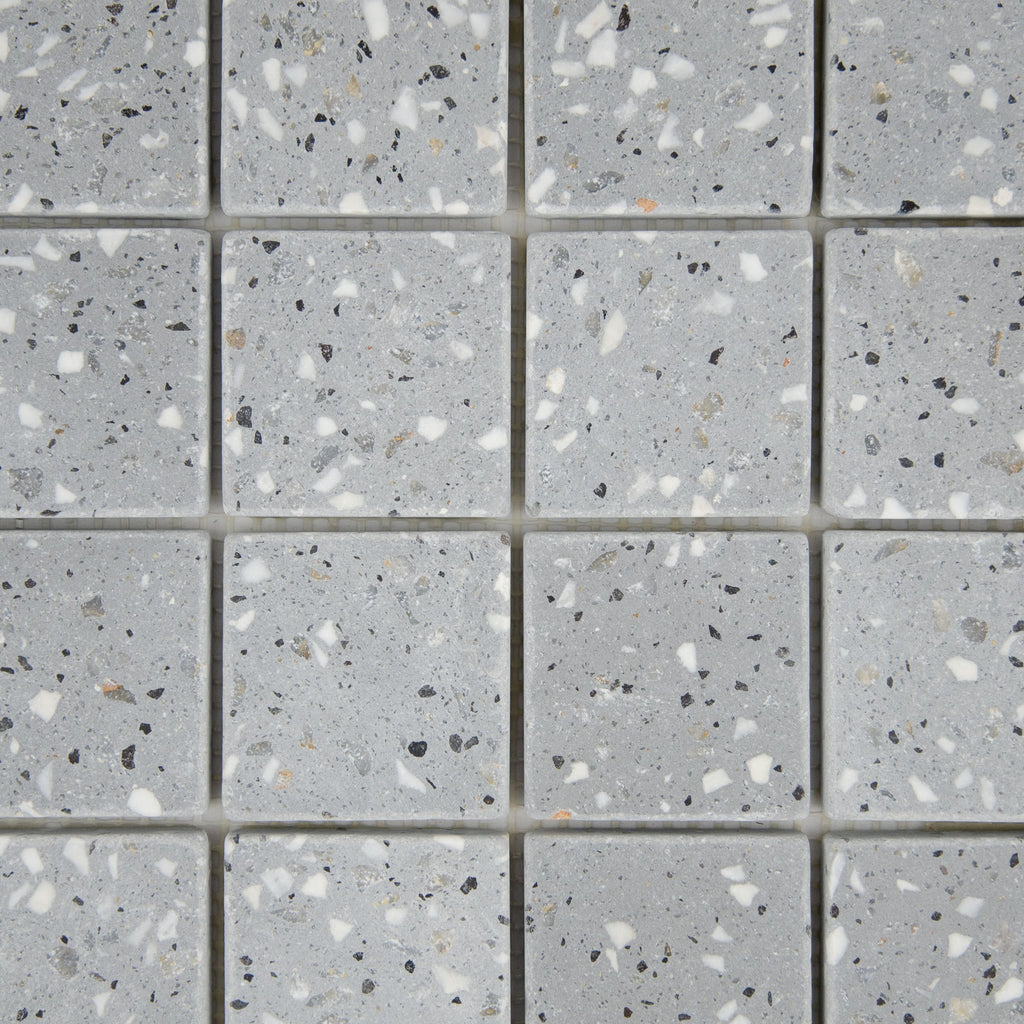Mosaïque terrazzo dark grey