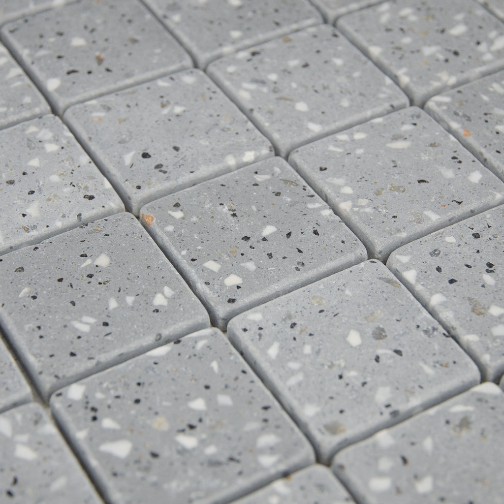 Mosaïque terrazzo dark grey