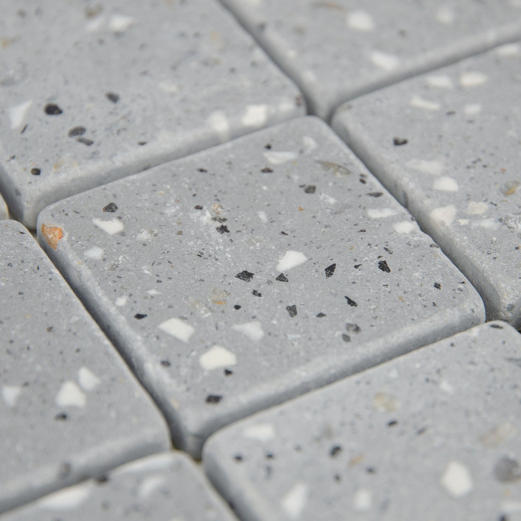 Mosaïque terrazzo dark grey