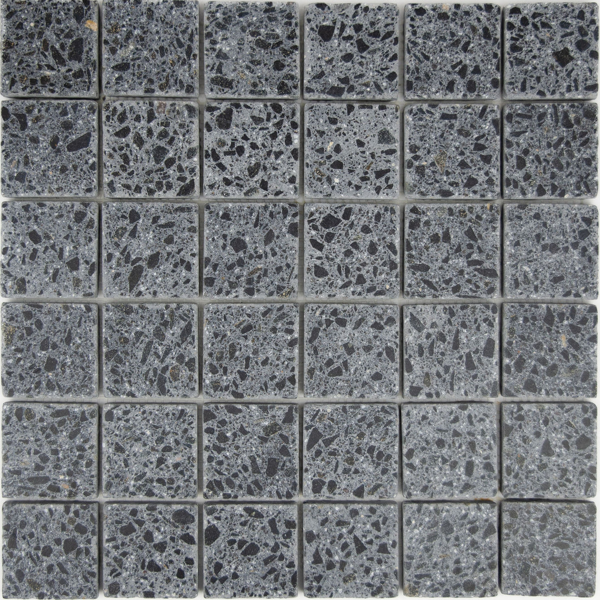 Mosaïque terrazzo black