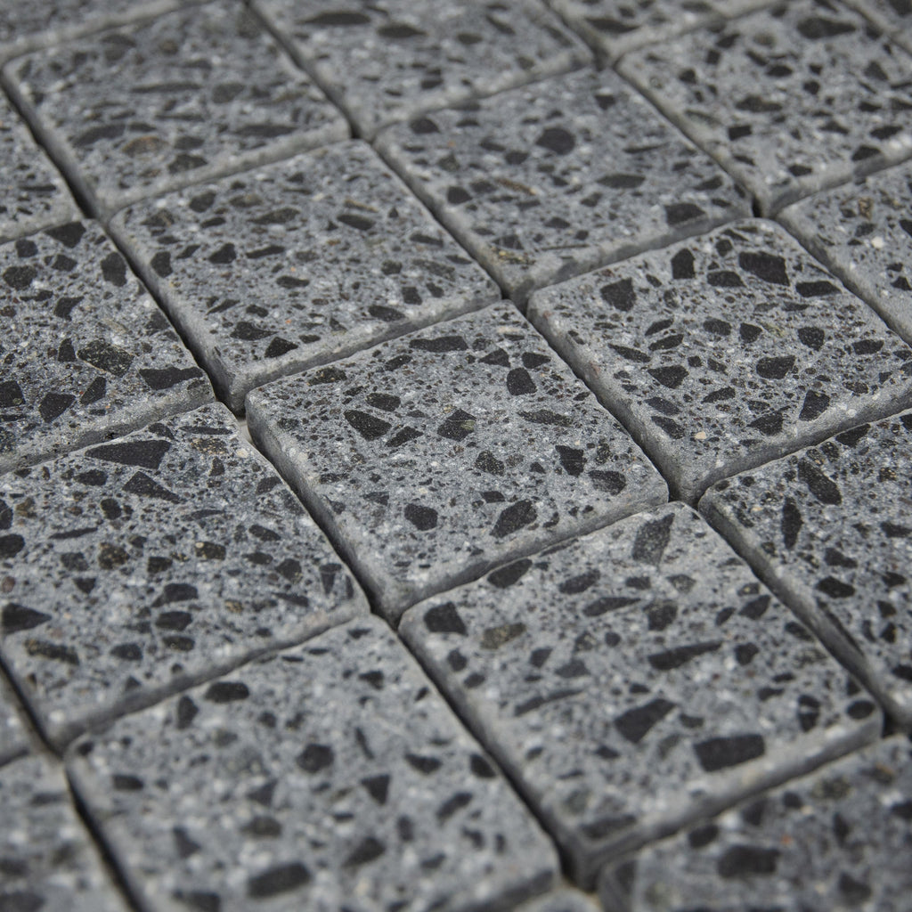 Mosaïque terrazzo black