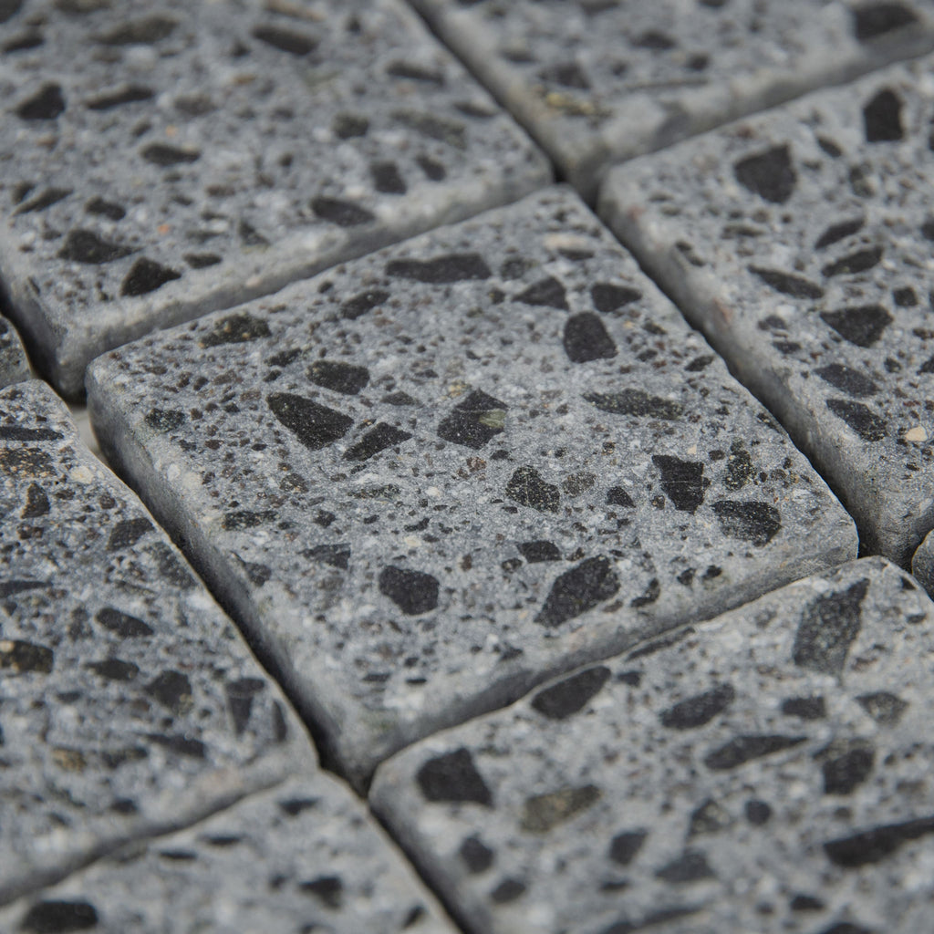 Mosaïque terrazzo black