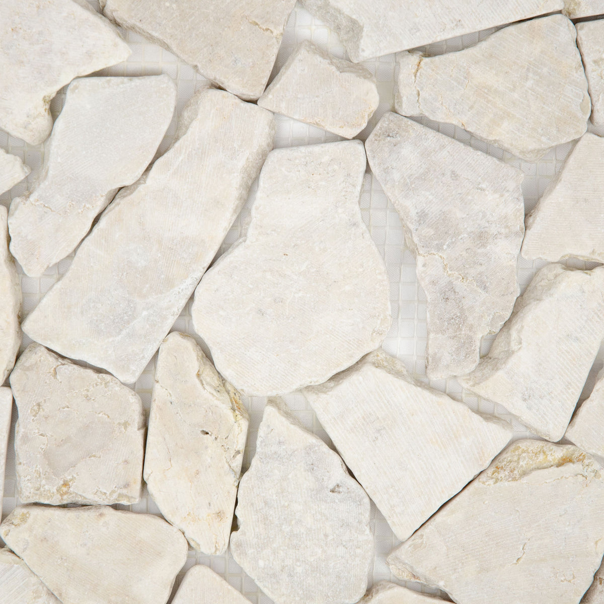 Mosaïque palladien marbre crème