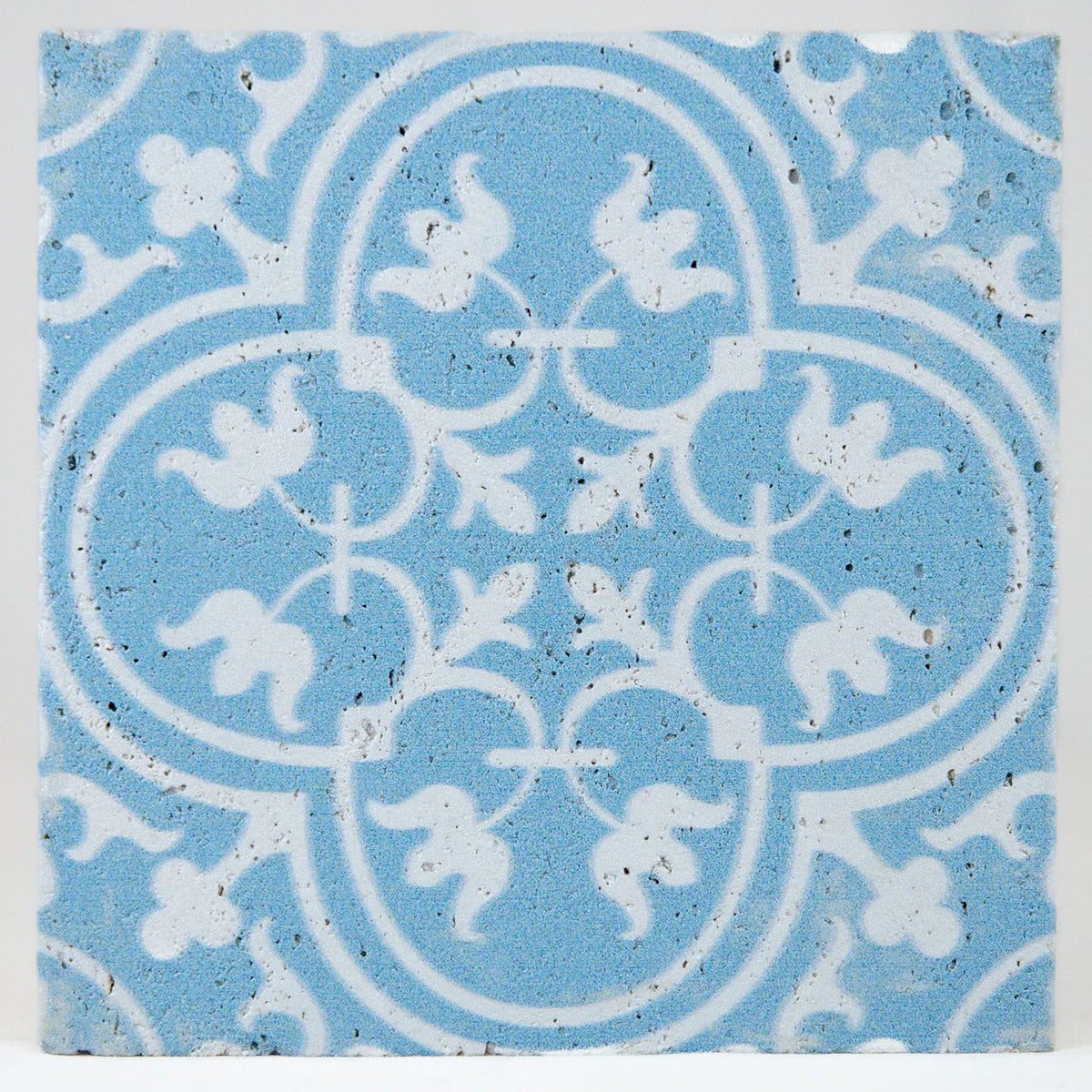 Carreau baroque bleu