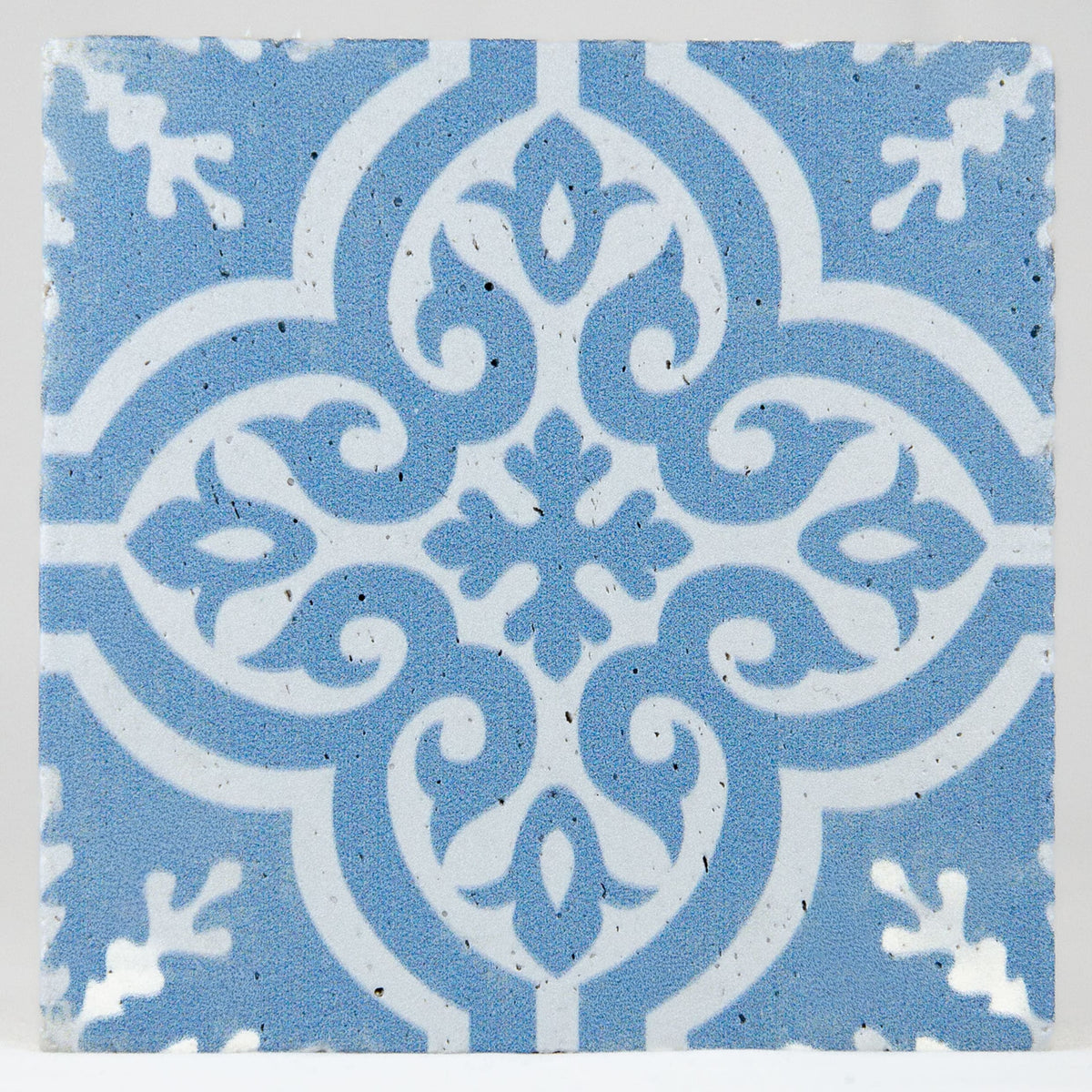 Carreau baroque bleu