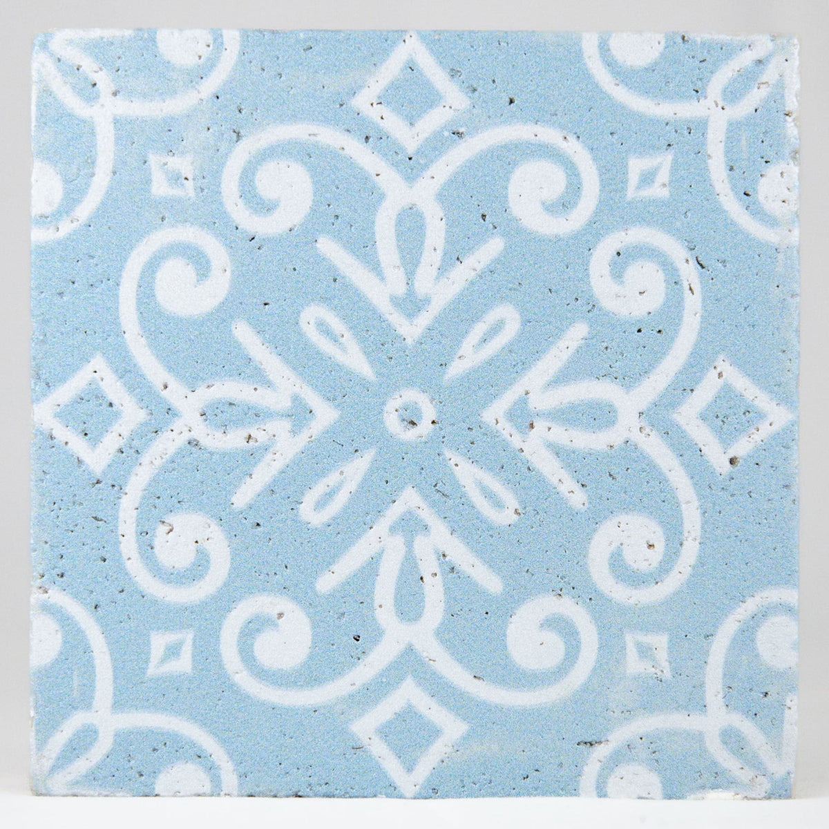 Carreau baroque bleu