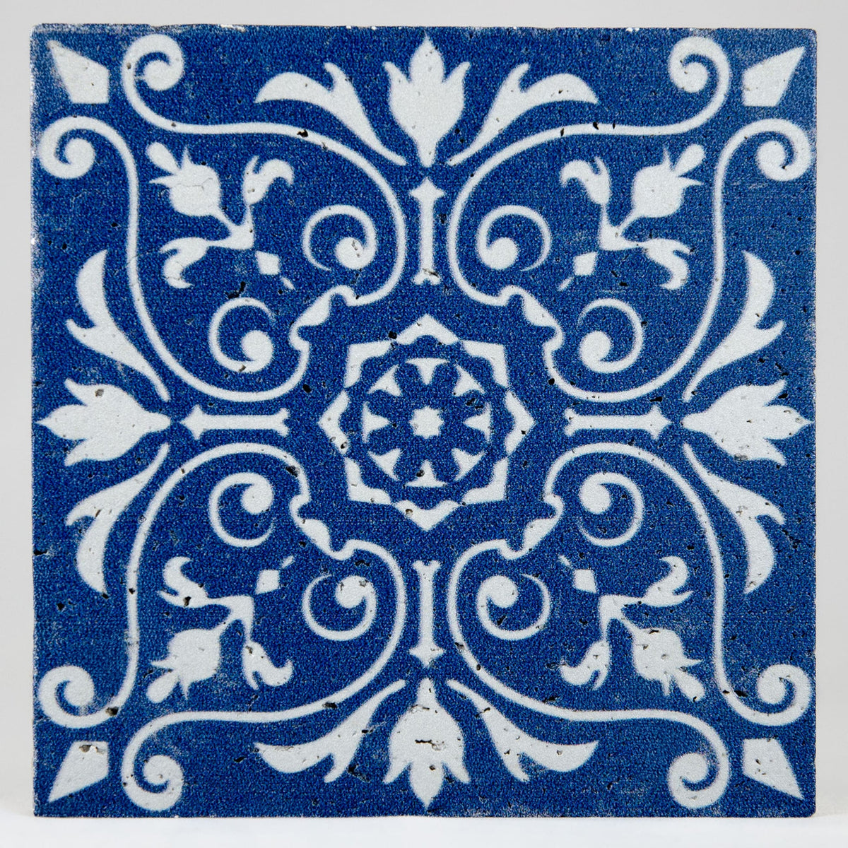 Carreau baroque bleu