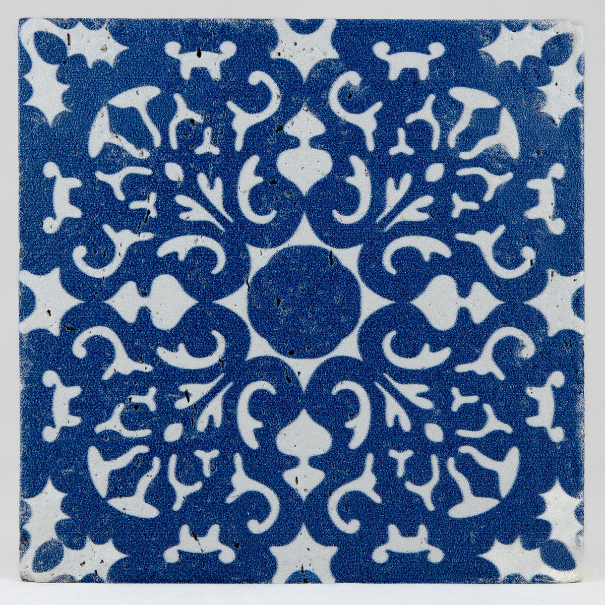 Carreau baroque bleu