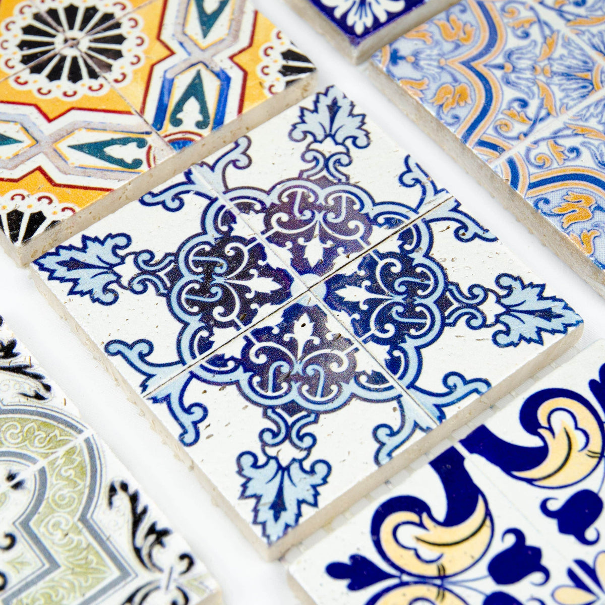 Mosaique decor renaissance travertin