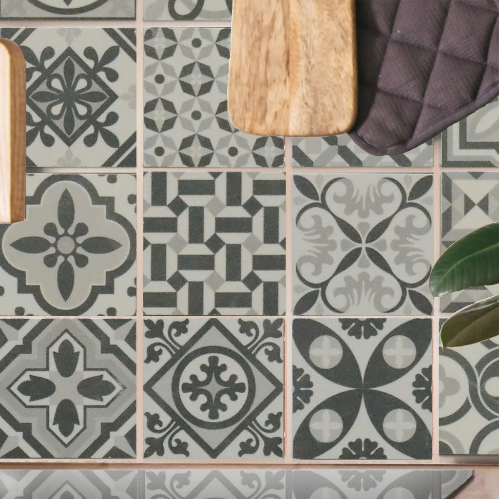 Mosaïque andalousie grey