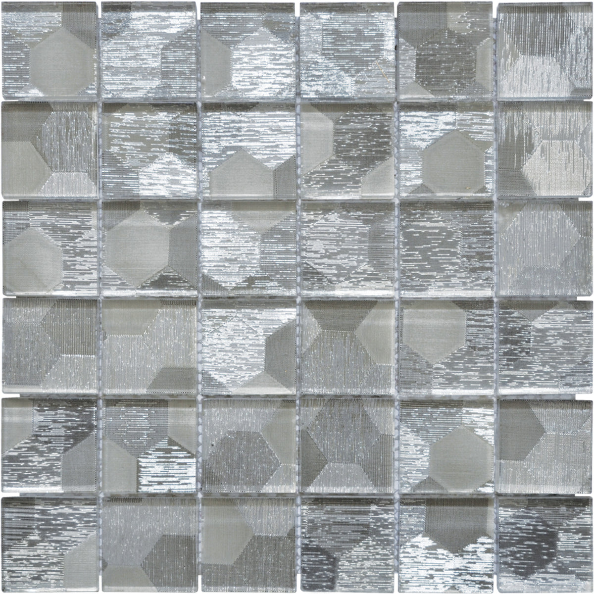 Mosaïque select hexa argent