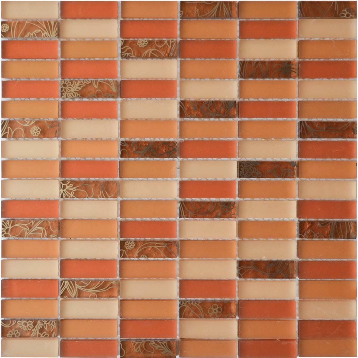 Mosaique contemporains barrette sable