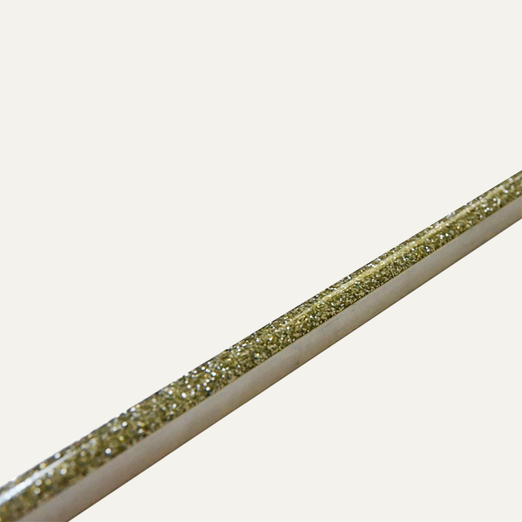 Listel paillette gris