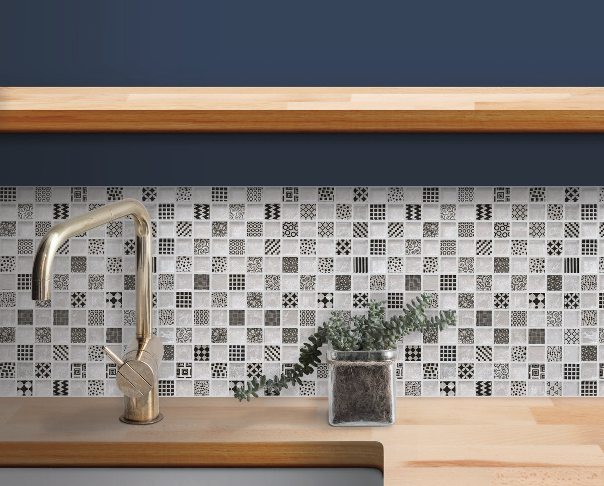 Mosaique select pop gris