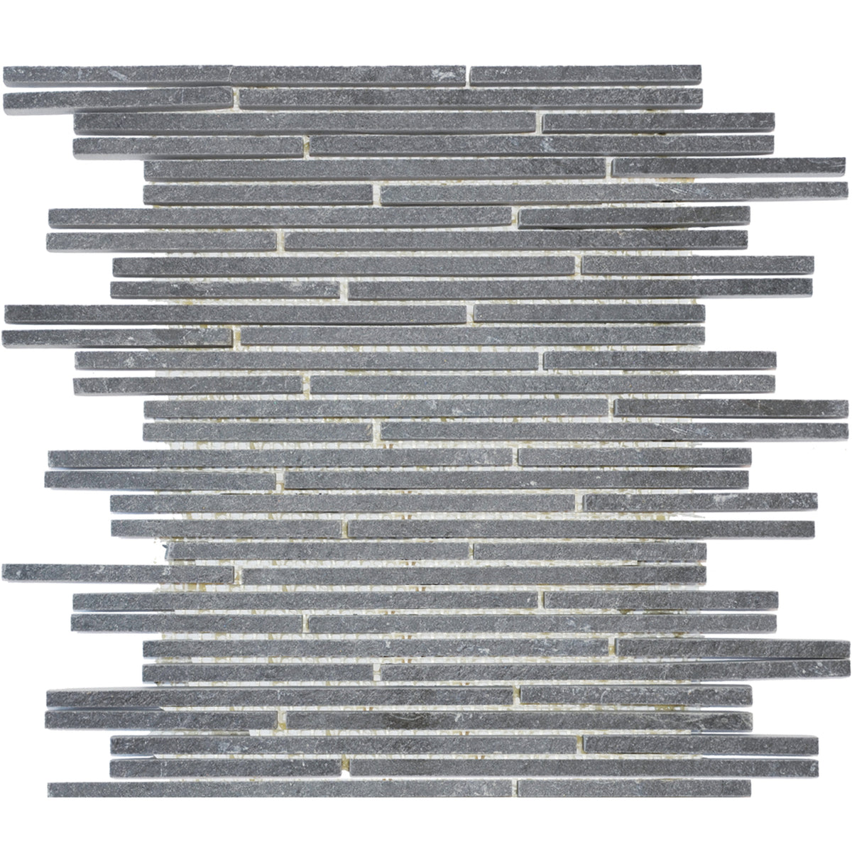 Mosaique barrette fine brazil noir