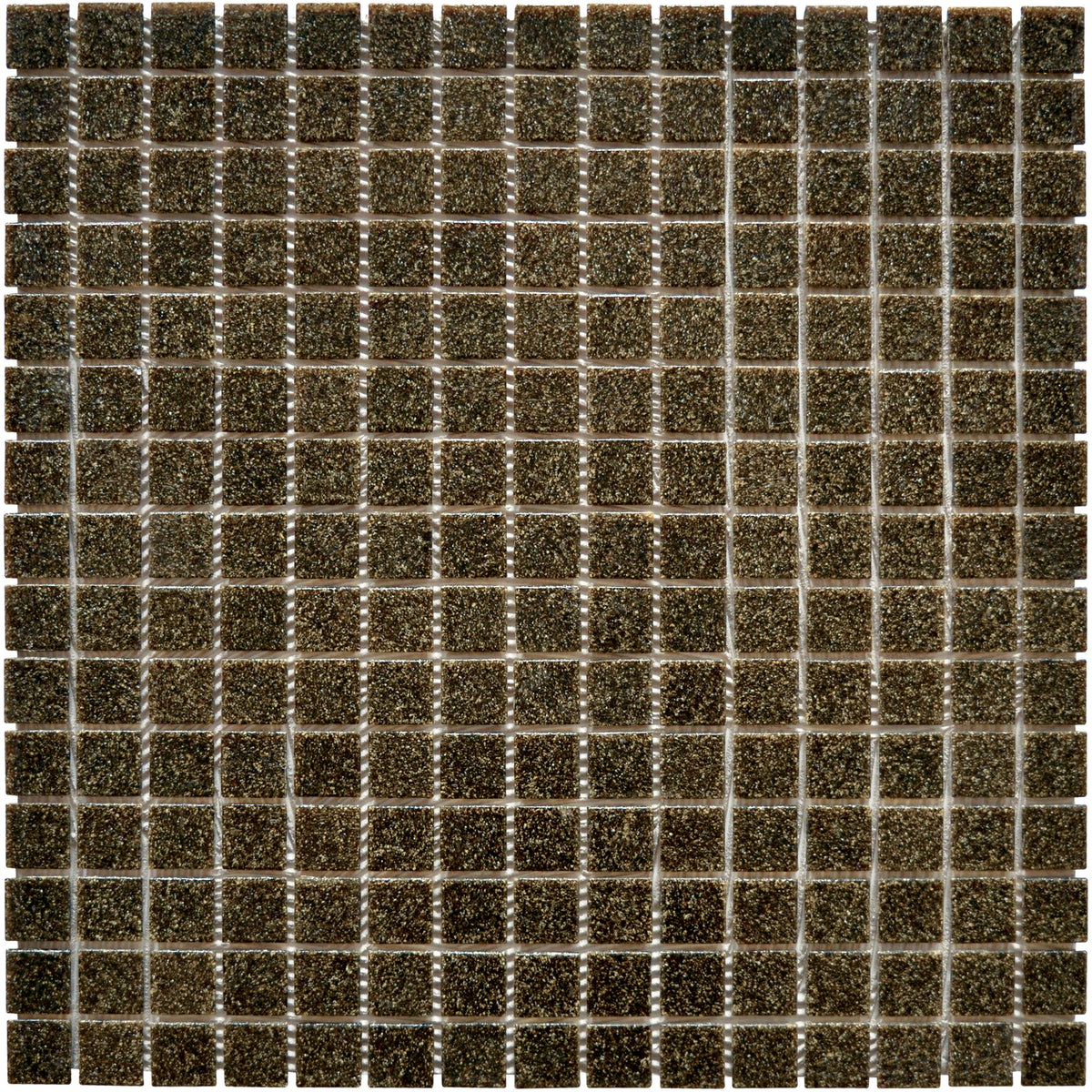 Mosaique decoration marron