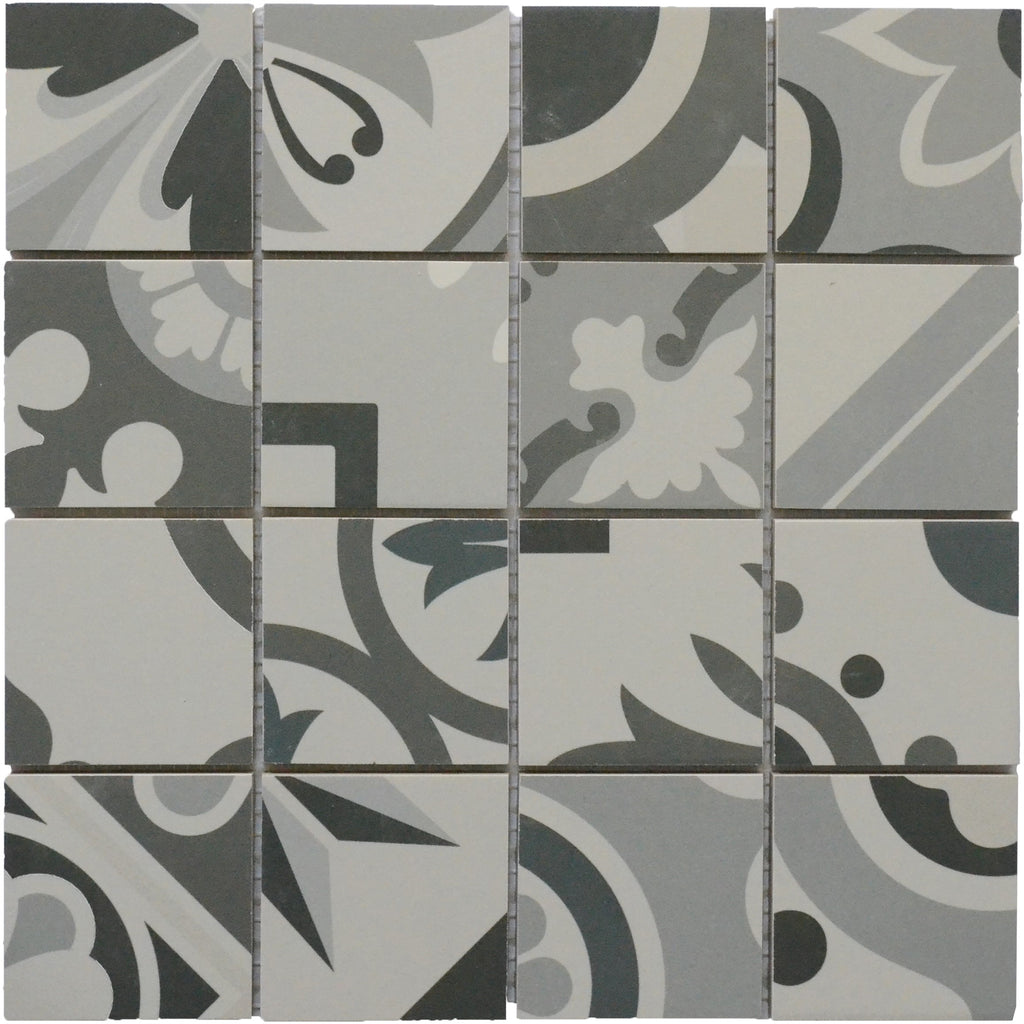 Mosaïque cimento Grey