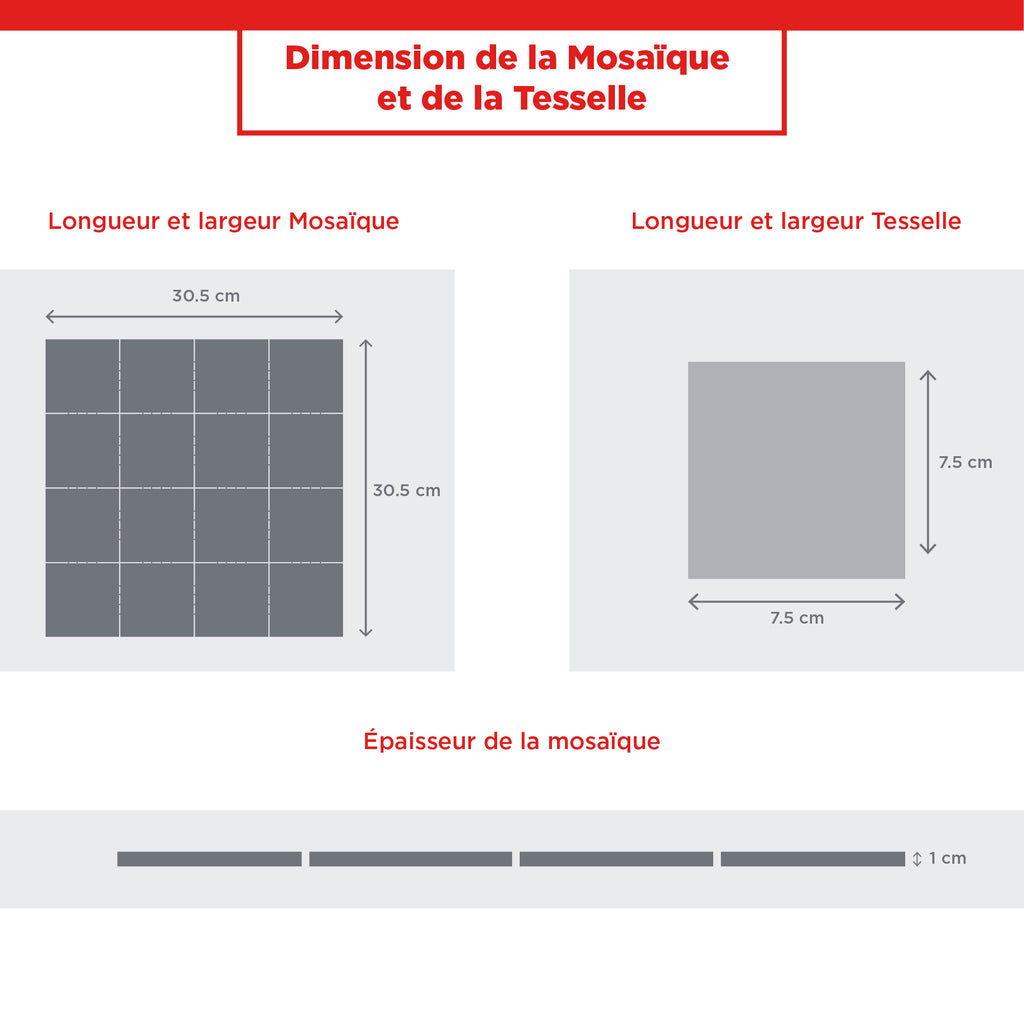 Mosaique castle wood silver