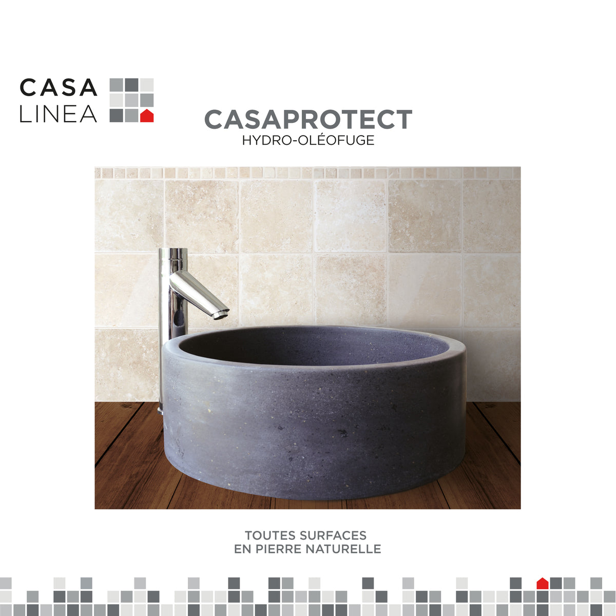 Protecteur Pierre Naturelle extérieur et intérieur 0,5L