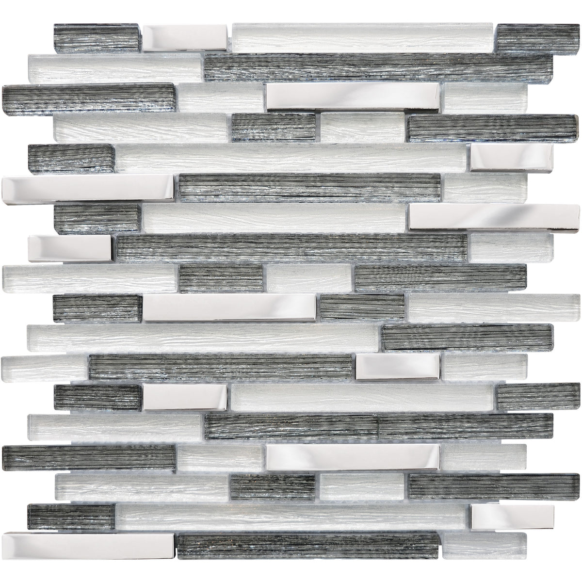Mosaïque shadow mix grey barrette - Casa Linea Home
