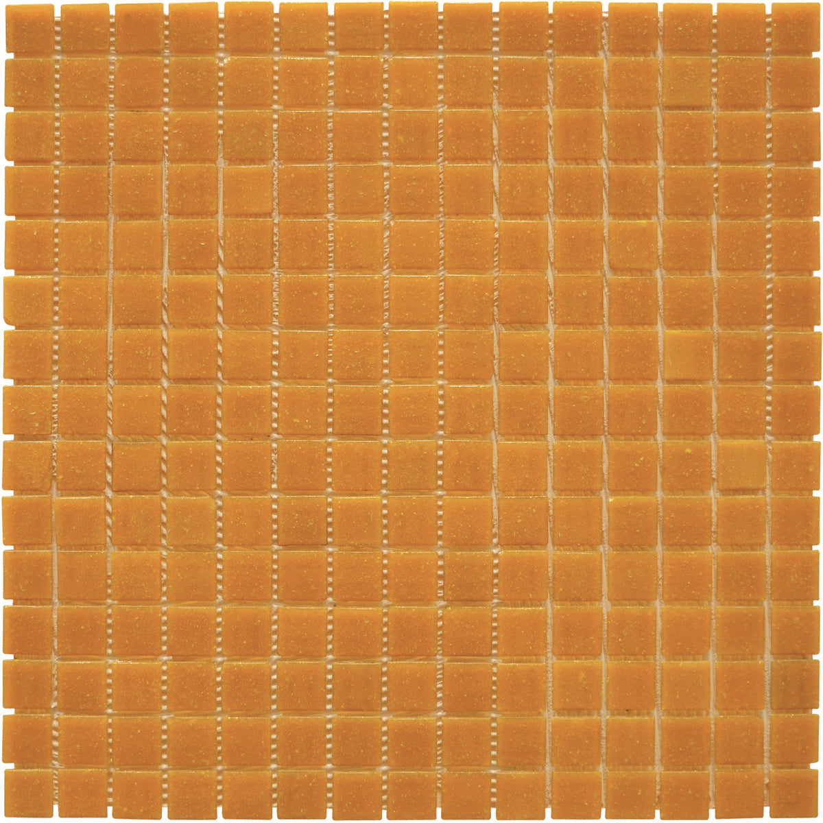 Mosaique decoration orange clair