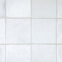 Carrelage céramique Provence blanc Calisson carré 10x10 cm - Zoom détail surface