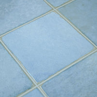 Carrelage céramique Provence bleu Mistral carré 10x10 cm - Détail des joints et finition