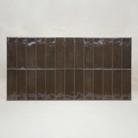 Carrelage céramique Provence marron CHOCO Barrette 32x62,5 cm