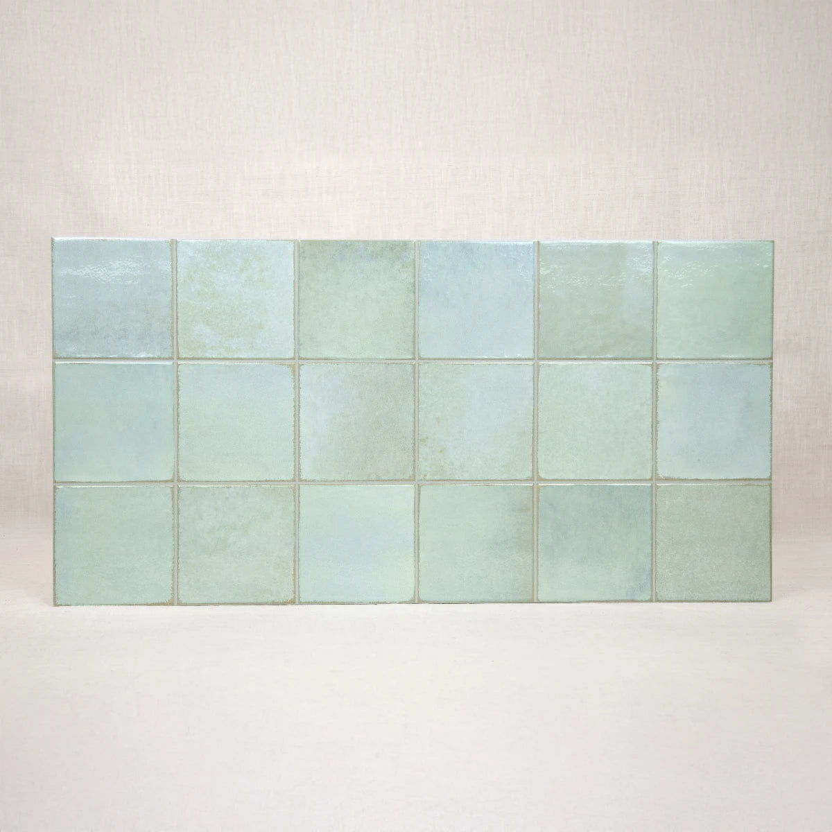 Carrelage céramique Provence sauge carré 10x10 cm - Vue d'ensemble du produit