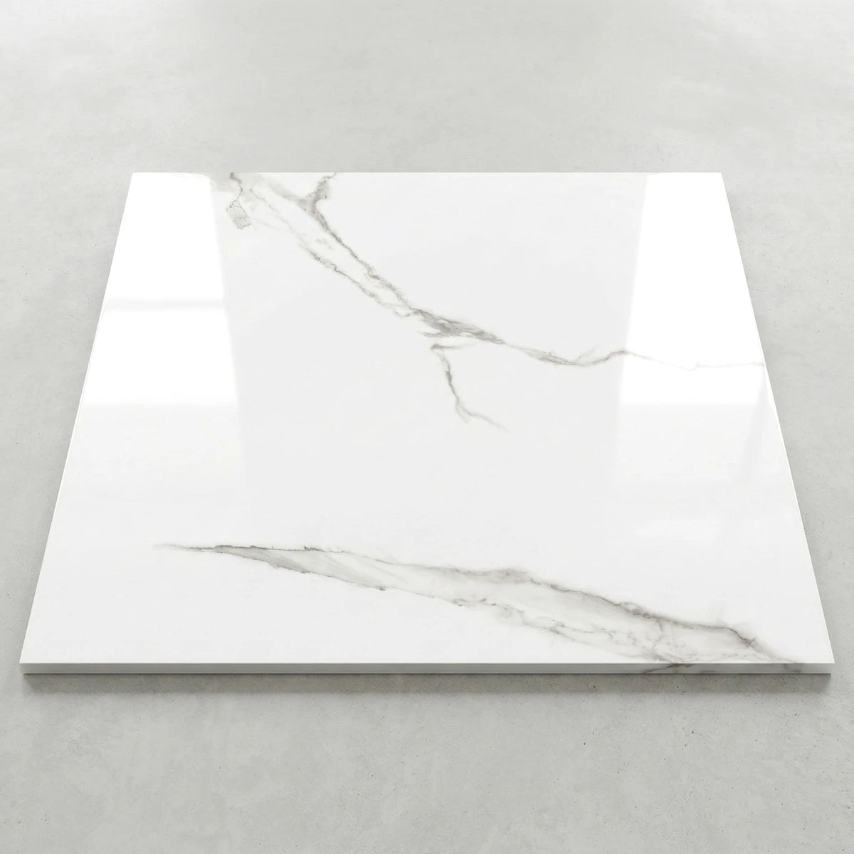 Carrelage effet marbre perspective