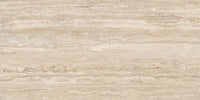zoom sur le carrelage effet travertin variante 3