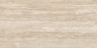 zoom sur le carrelage effet travertin variante 4