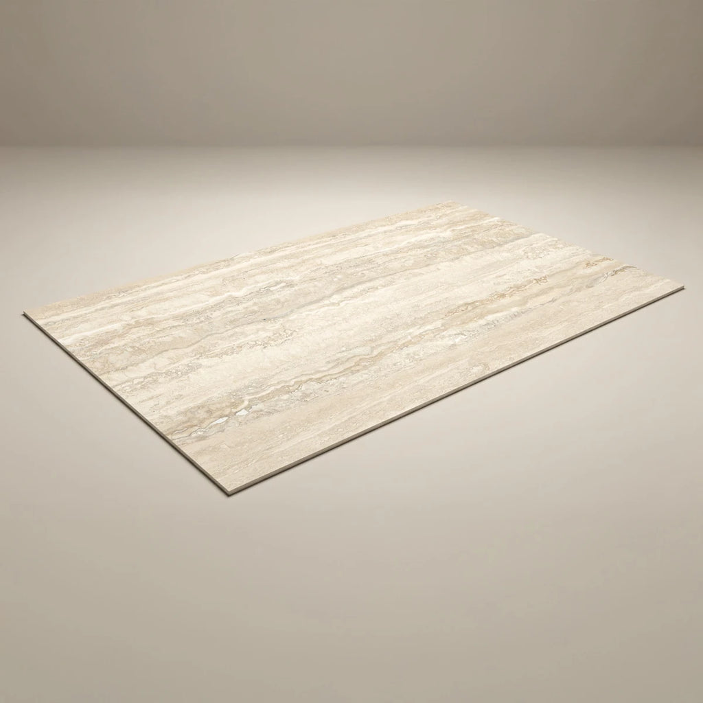 carrelage effet travertin variante un carreau au sol