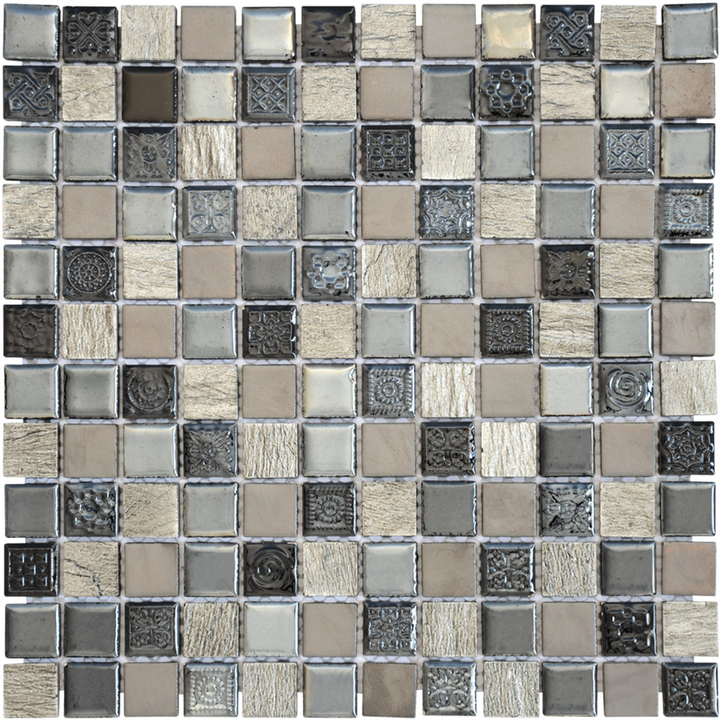 Mosaïque smoky grey